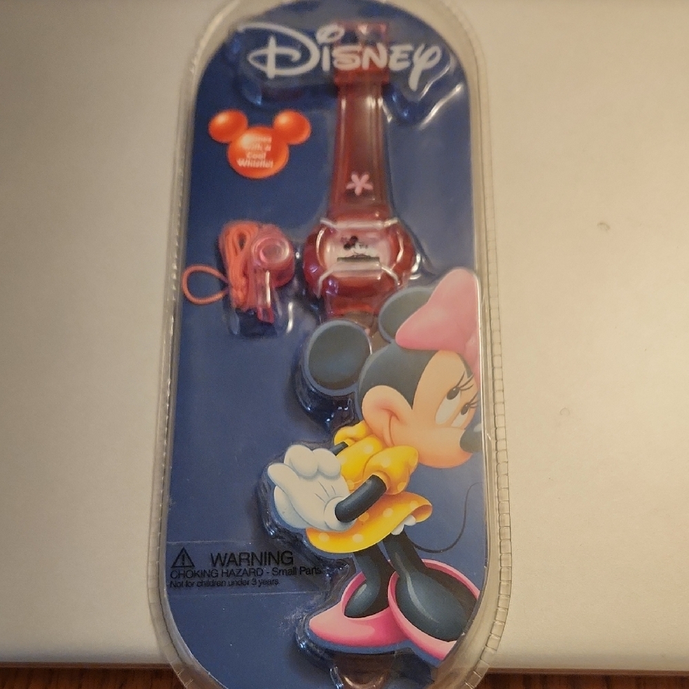 Disney Pink Minnie Mouse watch set for Kids